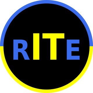 Логотип телеграм -каналу rite_it — RITE [ ПРОГРАМУВАННЯ ]