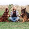 Логотип телеграм канала @riversdogs — River’s dog. Кинология. Собаки.