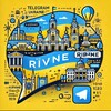 Логотип телеграм -каналу rivnein — Рівне ||in|| UA