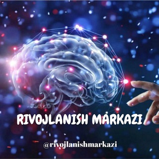 Telegram channel RIVOJLANISH markazi logo