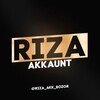 Telegram kanalining logotibi riza_akkauntmini — RIZA SALE MINI🛒
