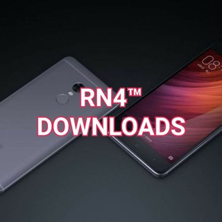 Logo of telegram channel rn4dl — Redmi Note 4™ Downloads