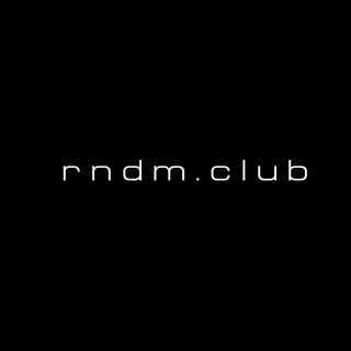Логотип телеграм канала @rndmciub — rndm.club