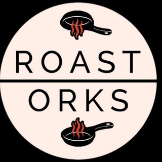 Логотип телеграм -каналу roast_orks — ROAST ORKS