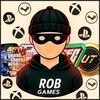 Логотип телеграм канала @robgamesss — Rob Games |Цифровые товары для геймеров! 🎮