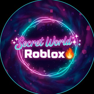 Telegram channel ✨Secret World✨: Roblox🔥 logo