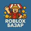 Логотип телеграм канала @robloxbazar — Roblox Базар