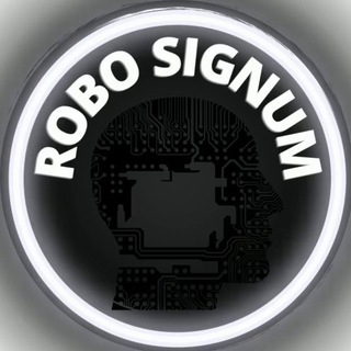 Логотип телеграм канала @robosignum — ROBO SIGNUM