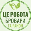 Логотип телеграм -каналу robota_brovary_rayon — Це Робота Бровари | Квітневе Княжичі Требухів