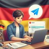 Логотип телеграм -каналу robotaingerman — Робота в Німеччині 🇩🇪