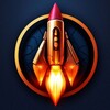 Логотип телеграм канала @roccheck — xRocket чеки и дропы