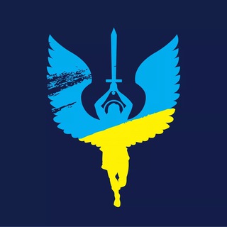 Логотип телеграм -каналу rock_in_ua — Рух Опору "Вільна Україна"