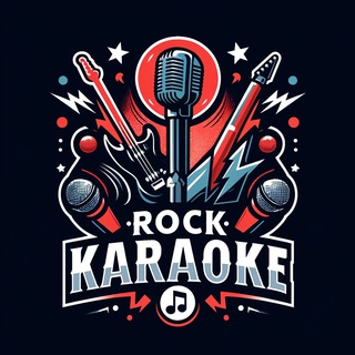 Логотип телеграм канала @rock_kara0ke — Рок-караоке