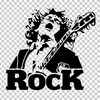 Логотип телеграм канала @rock_am_asd — Рок архив, музыка.