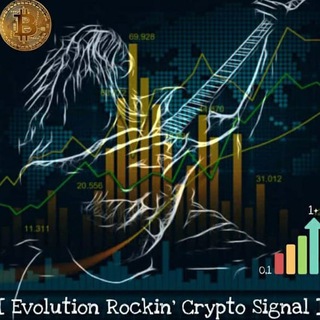 Logo saluran telegram rockincryptoevolution — Rockin Crypto Evolution ™