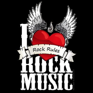 Логотип телеграм канала @rockmusicnews — ROCK MUSIC NEWS