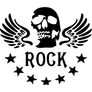 Логотип телеграм канала @rockmyzik — ROCK МУЗЫКА