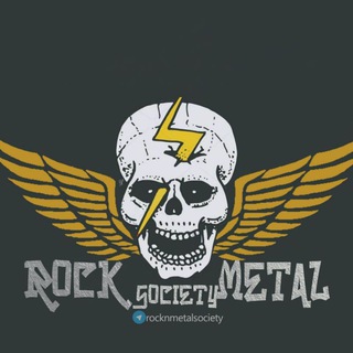 Logo of telegram channel rocknmetalsociety — Rock N Metal Society