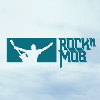 Логотип телеграм канала @rocknmob — ROCKNMOB ONLINE