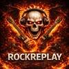 Логотип телеграм канала @rockreplay — RockReplay | Rock & Metal Clips | Новинки 2026