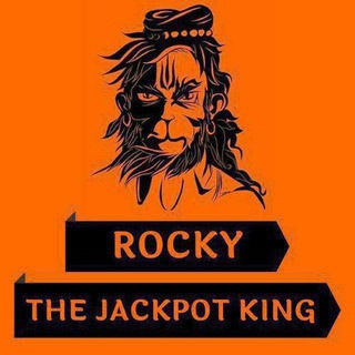 Logo saluran telegram rocky_the_jackpot — Rocky The Jackpot King