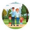 Логотип телеграм канала @roditelidety — Мы- Родители 👨‍👩‍👧‍👦