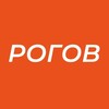 Логотип телеграм канала @rogov_branding — РОГОВ | От идеи до результата