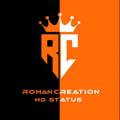 Logo saluran telegram rohan_creation_best_status — ROHAN CREATION |🧡| BEST STATUS VIDEOS