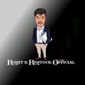 Telegram channel Rohit k Restock Official logo