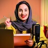 Telegram channel Rojin emkanian logo