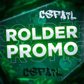 Логотип телеграм канала @rolderpromo — ROLDER PROMO
