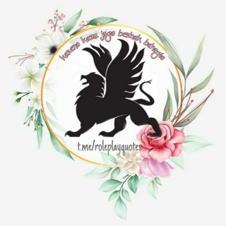 Telegram channel Roleplay Quotes Bucin Galau logo
