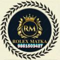 Logo saluran telegram rolexmatka — ROLEX MATKA