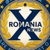 Logo of telegram channel romaniaxnews — ROMANIA X News