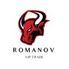 Логотип телеграм канала @romanovgoldtrade — ROMANOV GOLD TRADE🏆