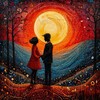 Логотип телеграм канала @romanticreadsbot — Любовь в каждой строке