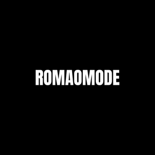 Логотип телеграм канала @romaomode — РОМАОМОДЕ