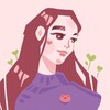 Логотип телеграм канала @romashkoelen — RomashkoElen | Жабка рядом