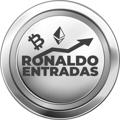 Logo saluran telegram ronaldoentradas — RONALDO ENTRADAS 📉