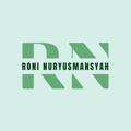 Logo saluran telegram roninuryusmansyah — Roni Nuryusmansyah