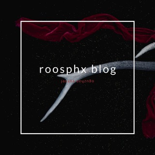 电报频道的标志 roosphxblog — roosphx blog