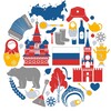 Логотип телеграм канала @ross_travel — Путешествия по России 🧭