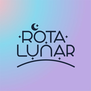 Logotipo do canal de telegrama rotalunar - Rota Lunar 💜🌈🌎