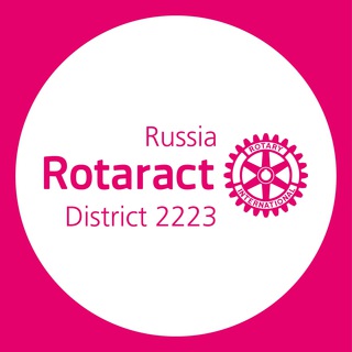 Логотип телеграм канала @rotaractrussia — Ротаракт России