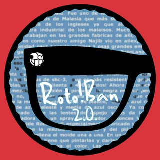 Logotipo del canal de telegramas rotoban_info - Roto!Ban INFO