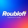 Логотип телеграм канала @roublooff — Roubloff • Подписки и Игры • GTA 6