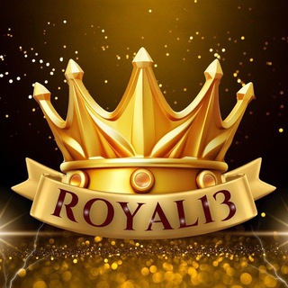 टेलीग्राम चैनल का लोगो royale13_official_13 — Royale 13 Official Channel🎊