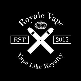 Logo of telegram channel royalevape — Royale Vape VIP Group