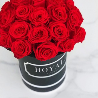 Логотип телеграм канала @royalflowers — Доставка цветов в Москве | Royal Flowers