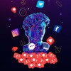 Логотип телеграм -каналу royalsmm_official — ВЕЧІРНІ НОВИНИ ✙